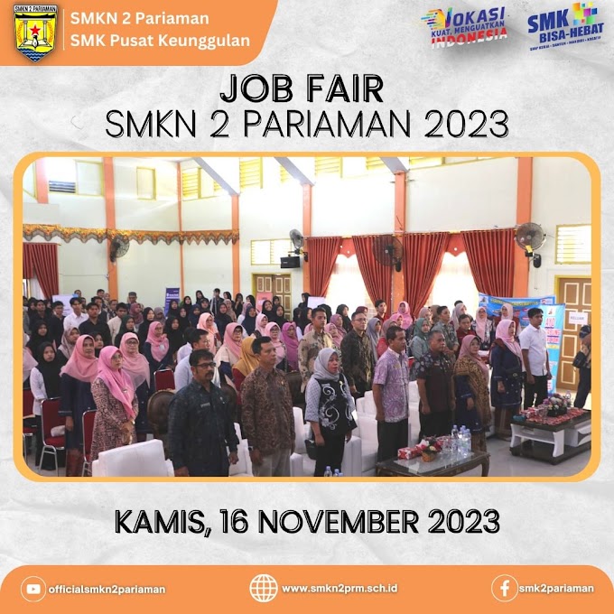 Job Fair SMK Negeri 2 Pariaman 2023